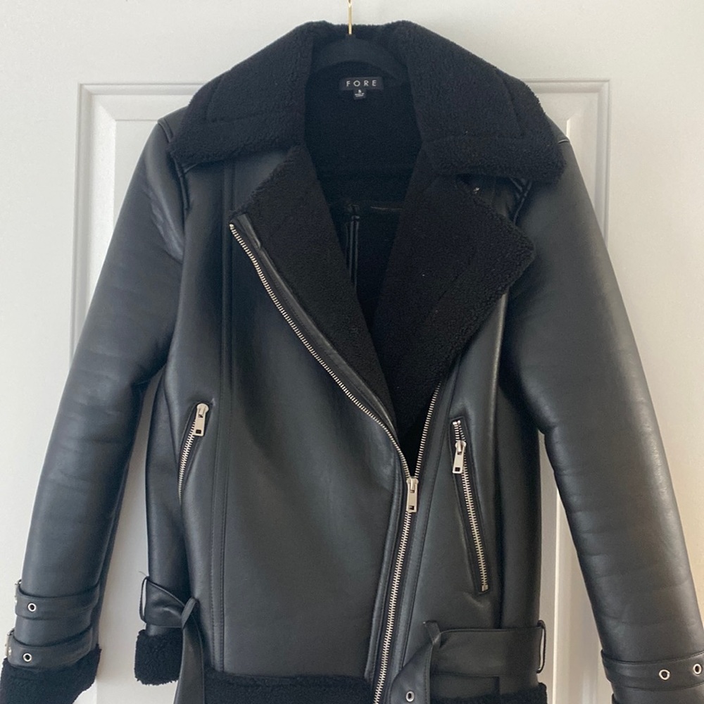 black vici jacket